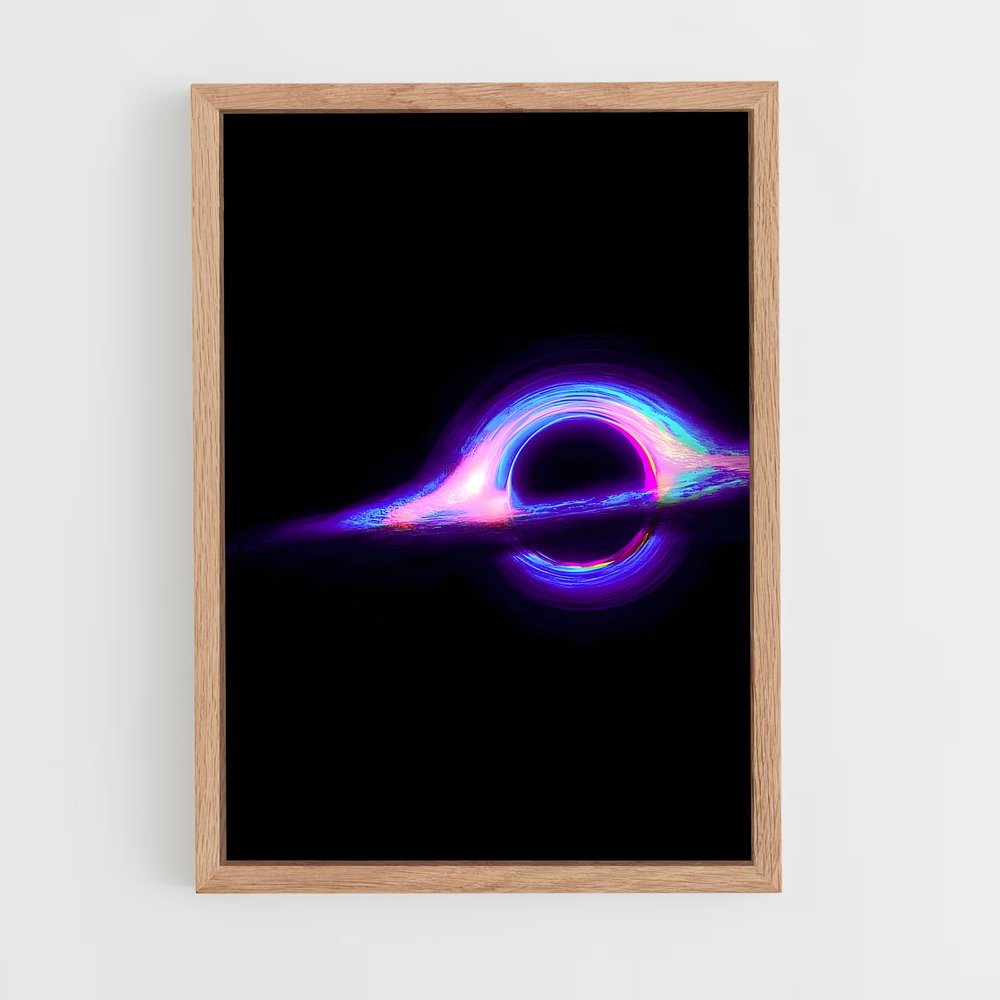 Poster Trou Noir Lumineux (vue 4)
